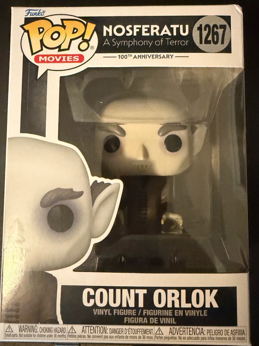 Funko Pop Movies: Nosferatu 100th Anniversary, #1267, NWT